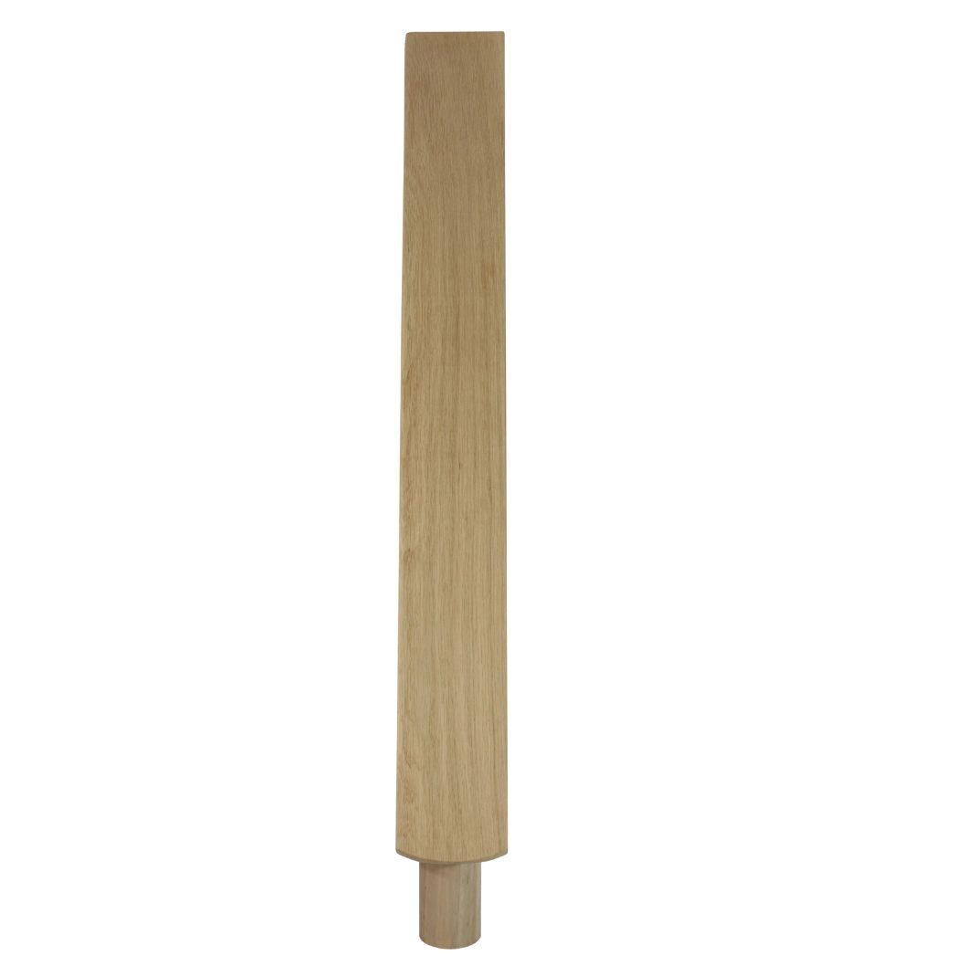 Richard Burbidge Oak Utility Half Newel 1000x90mm - JJ Building Materials