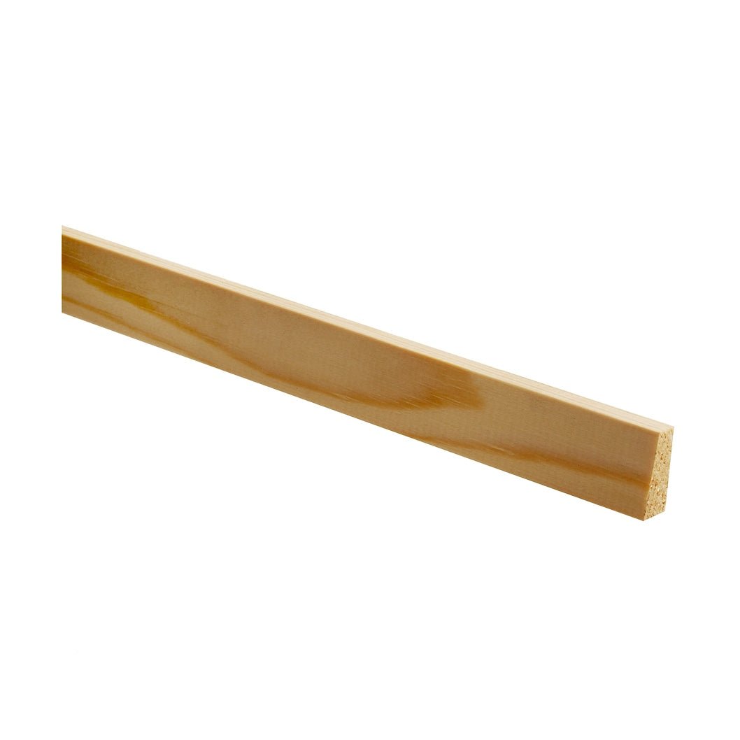 Richard Burbidge Pine Angled Bead 2400mm x16pk - JJ Building Materials