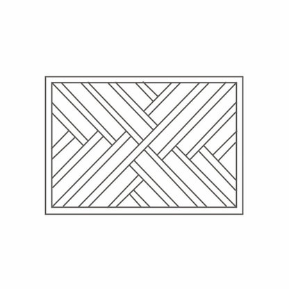 Richard Burbidge Pine Crosshatch Panel - JJ Building Materials