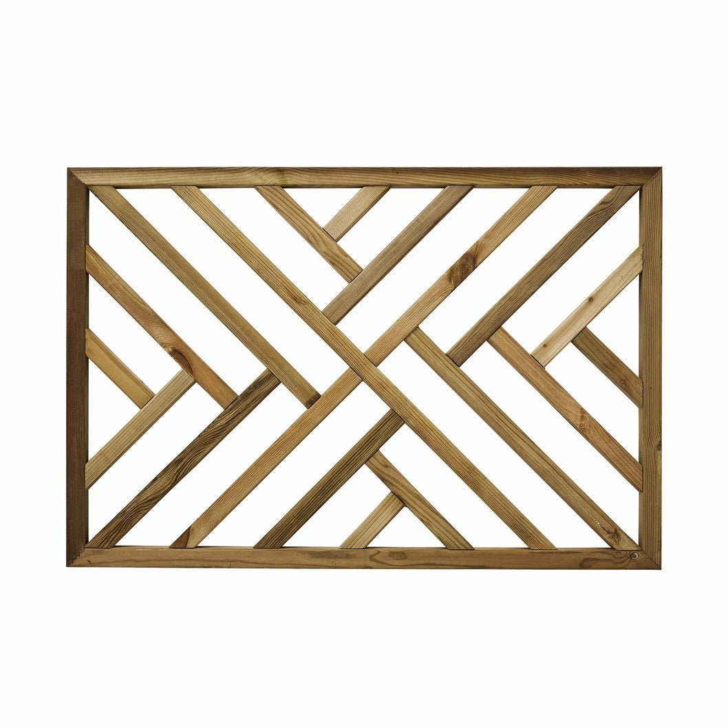 Richard Burbidge Pine Crosshatch Panel - JJ Building Materials