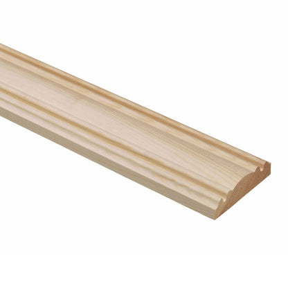 Richard Burbidge Pine Edwardian Dado 19x70x2388mm x6pk - JJ Building Materials