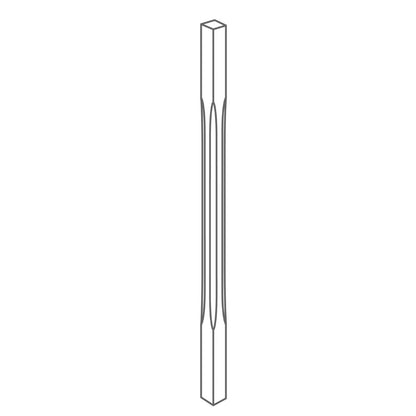 Richard Burbidge Pine Stop Chamfer Baluster - JJ Building Materials
