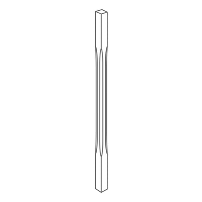 Richard Burbidge Pine Stop Chamfer Baluster - JJ Building Materials