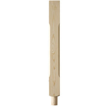 Richard Burbidge Pine Stop Chamfer Half Newel 725x90mm - JJ Building Materials