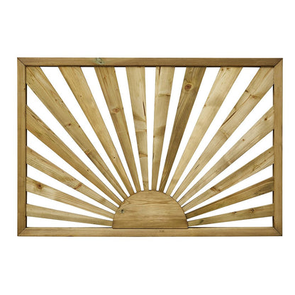 Richard Burbidge Pine Sunburst Panel - JJ Building Materials
