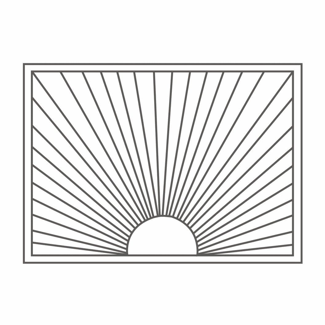 Richard Burbidge Pine Sunburst Panel - JJ Building Materials