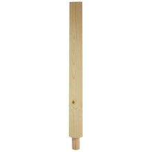 Richard Burbidge Pine Utility Half Newel 1000x90mm - JJ Building Materials