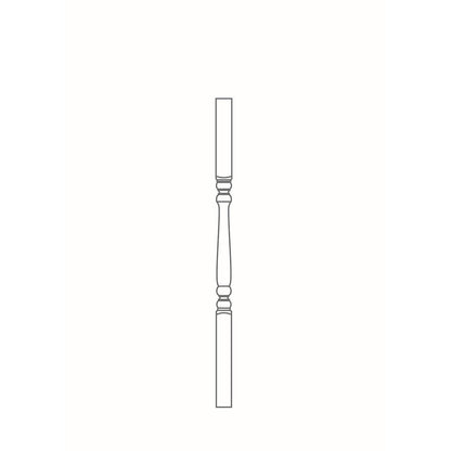 Richard Burbidge Treated Colonial Spindle - JJ Building Materials