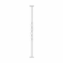Richard Burbidge Twist Metal Baluster - JJ Building Materials