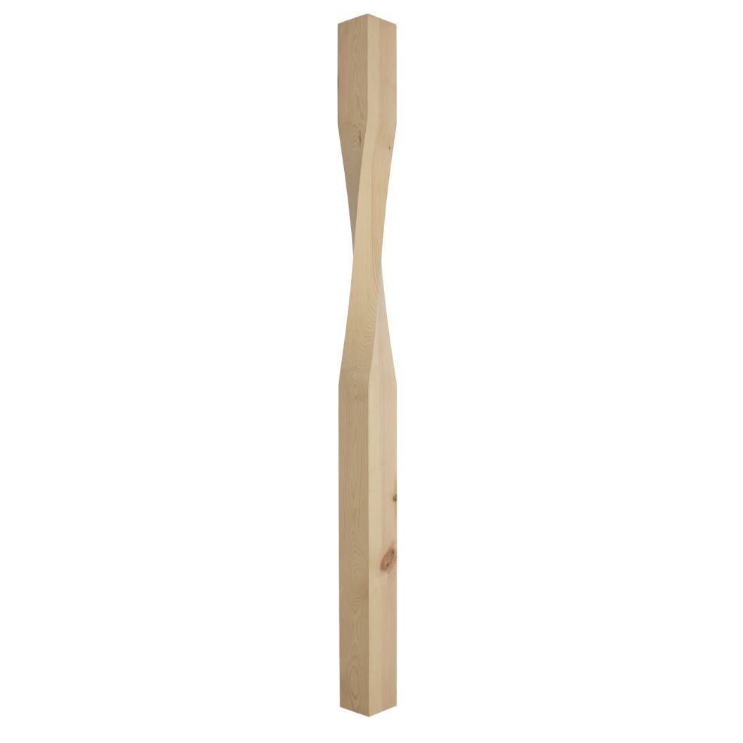Richard Burbidge Twisted Newel 1500x90mm - JJ Building Materials