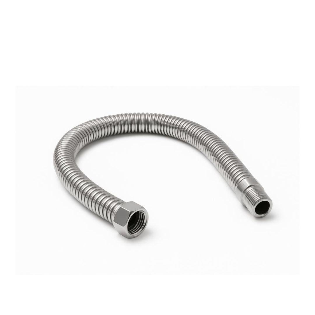 Ridgeline 1/2" Female x 1/2" Male Full Bore Flexible Connector - JJ Building Materials