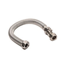 Ridgeline 15mm ISO x 1/2" Female Full Bore Flexible Connector - JJ Building Materials