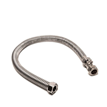Ridgeline 15mm ISO x 1/2" Female Full Bore Flexible Connector - JJ Building Materials