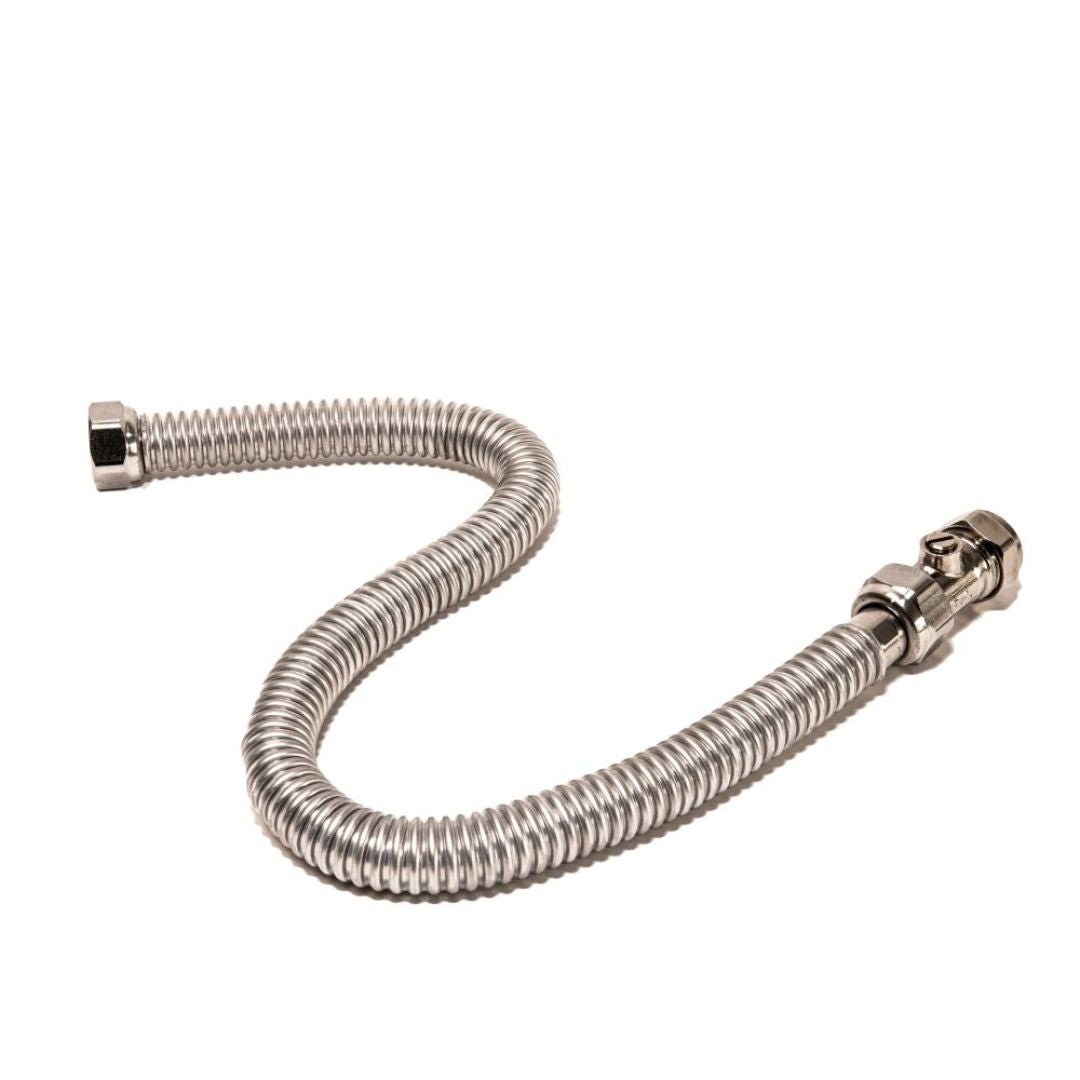 Ridgeline 15mm ISO x 1/2" Female Full Bore Flexible Connector - JJ Building Materials