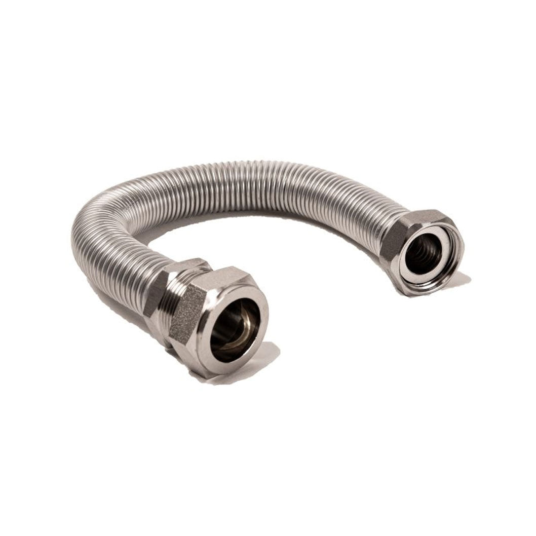 Ridgeline 15mm x 1/2" Female Full Bore Flexible Connector - JJ Building Materials
