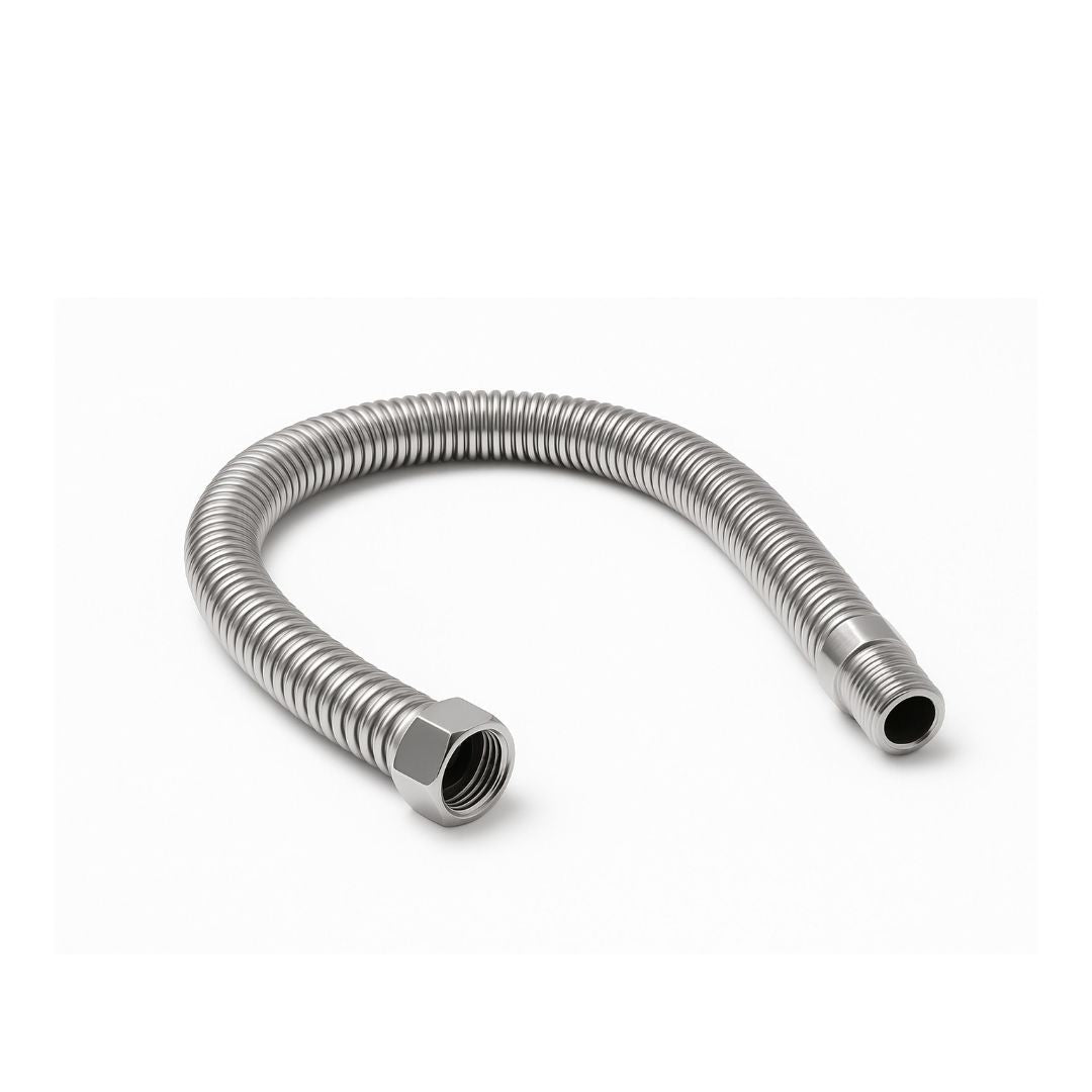 Ridgeline Male x 1/2" Female 500mm Full Bore Flexible Connector - JJ Building Materials