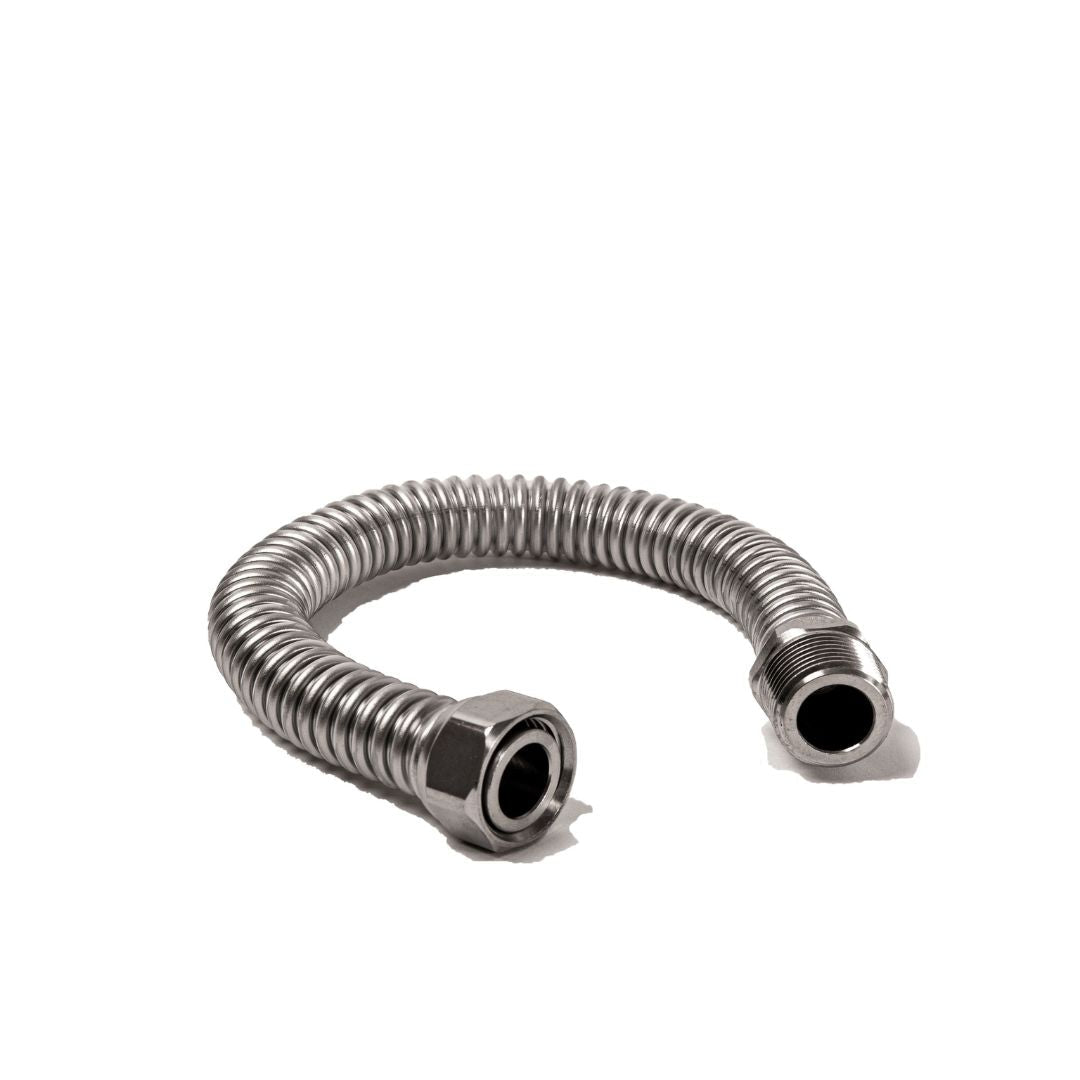 Ridgeline Male x 1/2" Female 500mm Full Bore Flexible Connector - JJ Building Materials