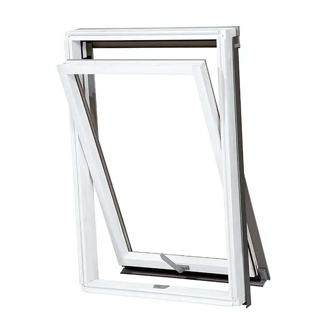 RoofLITE+ AAY B910 Centre Pivot Manual White Painted Roof Window - JJ Building Materials