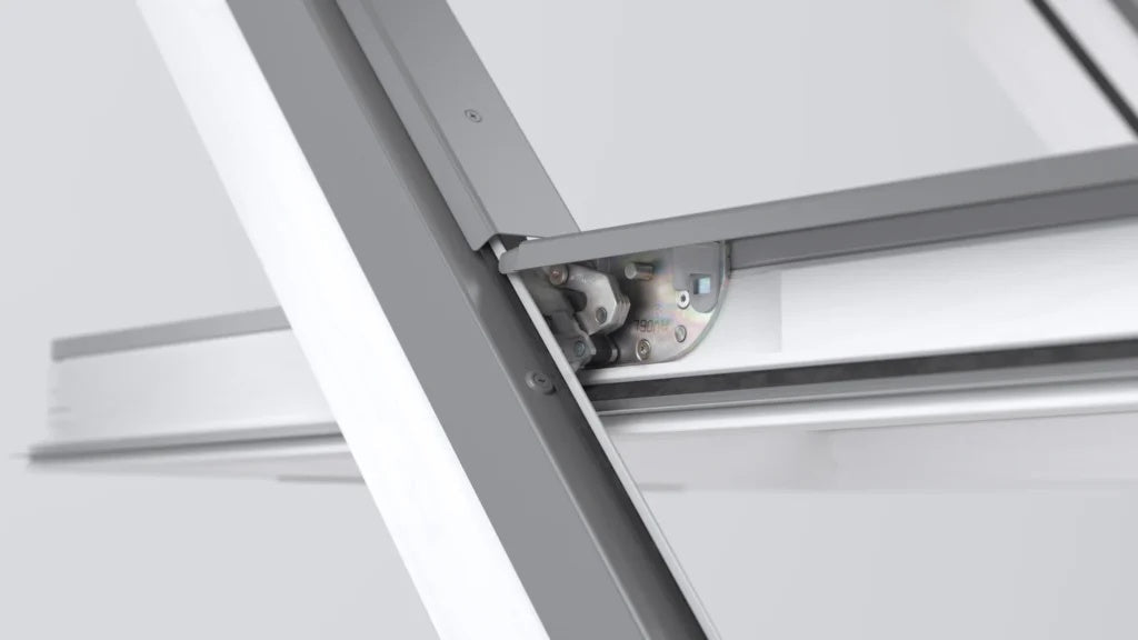 RoofLITE+ AAY B910 Centre Pivot Manual White Painted Roof Window - JJ Building Materials
