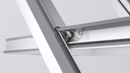 RoofLITE+ AAY B910 Centre Pivot Manual White Painted Roof Window - JJ Building Materials