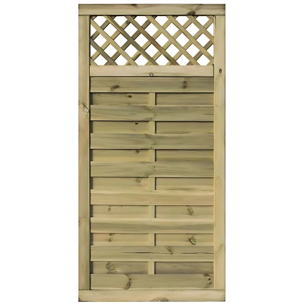 Rowlinson 3x6ft Halkin Screen/Gate - JJ Building Materials
