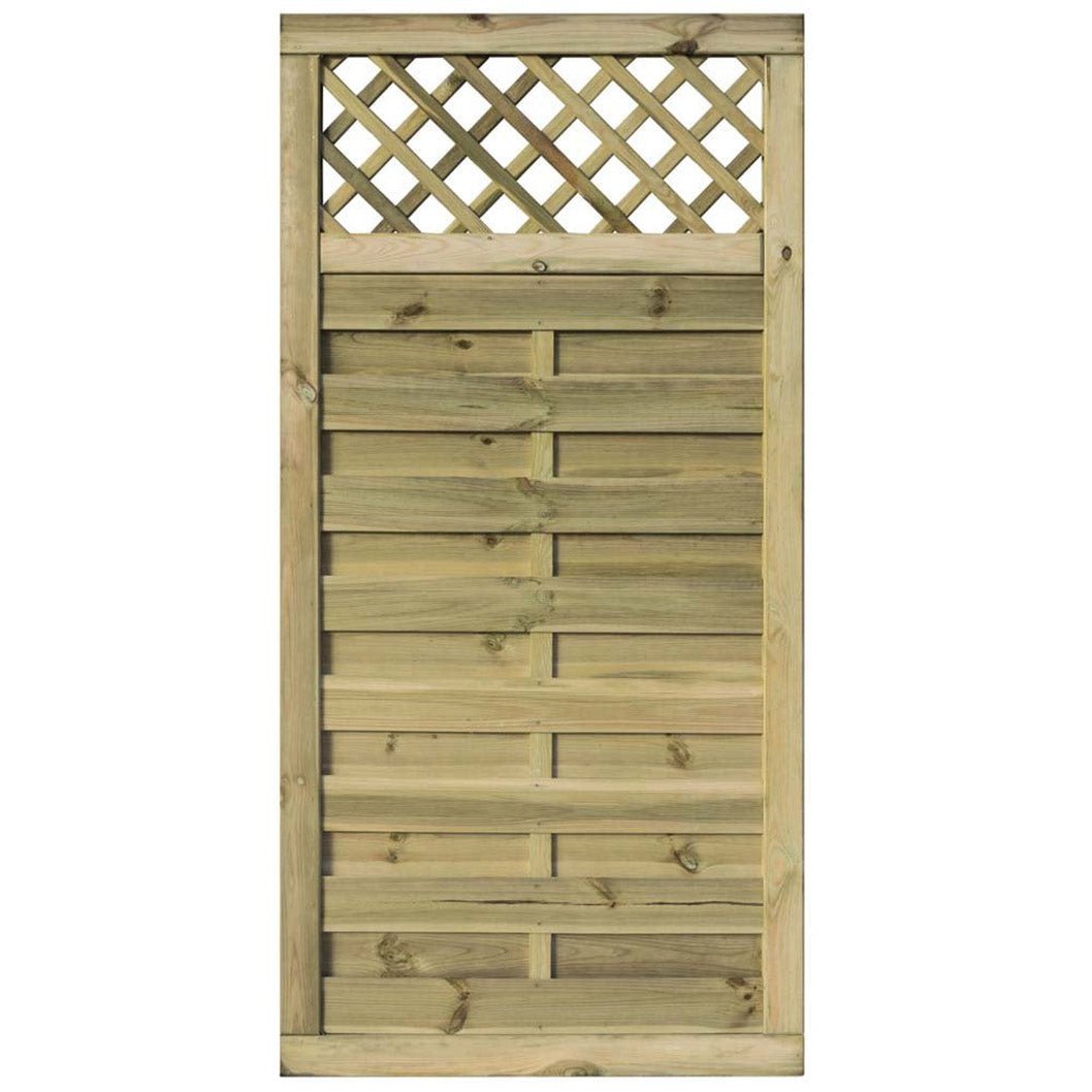 Rowlinson 3x6ft Halkin Screen/Gate - JJ Building Materials