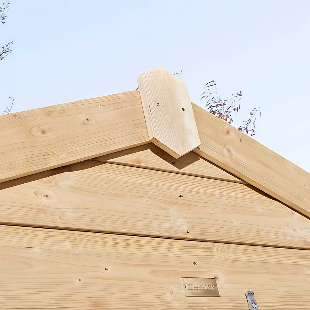 Rowlinson 4x6ft Shiplap Apex Garden Shed Single Door - JJ Building Materials