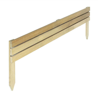 Rowlinson 6" Ledbury Slat Garden Border Edging - JJ Building Materials
