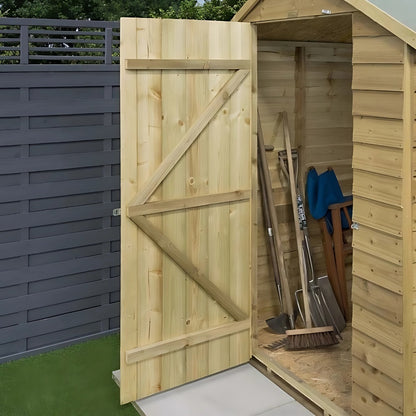 Rowlinson 6x4ft Overlap Garden Shed