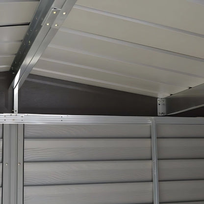 Rowlinson 6x5ft Woodvale Metal Apex Shed - JJ Building Materials