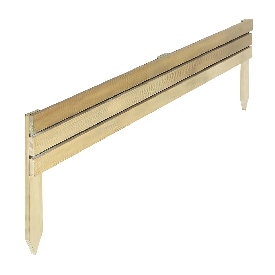 Rowlinson 8" Ledbury Slat Garden Border Edging - JJ Building Materials
