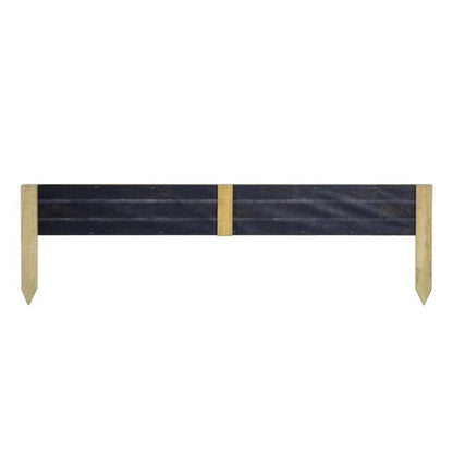 Rowlinson 8" Ledbury Slat Garden Border Edging - JJ Building Materials