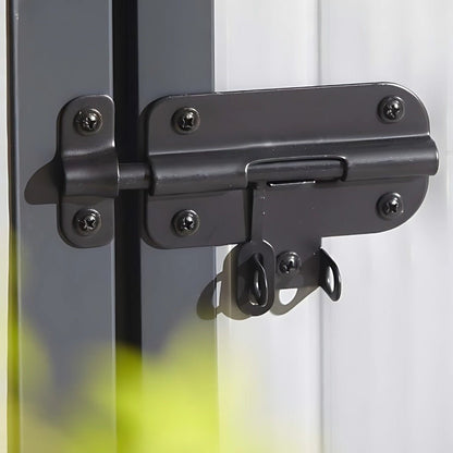 Rowlinson Airevale 4X3ft Plastic Apex Garden Shed Light Grey - JJ Building Materials