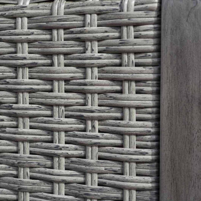 Rowlinson Alderley Rattan Storage Garden Bench - JJ Building Materials