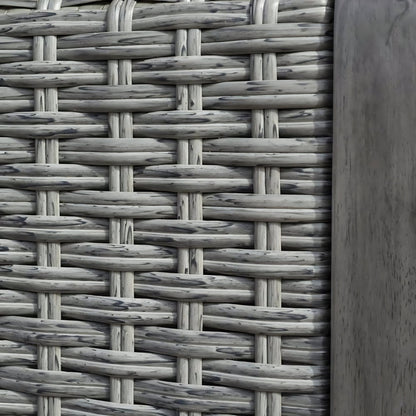 Rowlinson Alderley Rattan Storage Garden Bench - JJ Building Materials