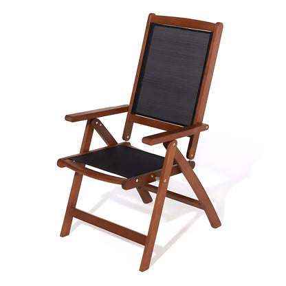 Rowlinson Bali  Wooden Garden Dining Set With Parasol