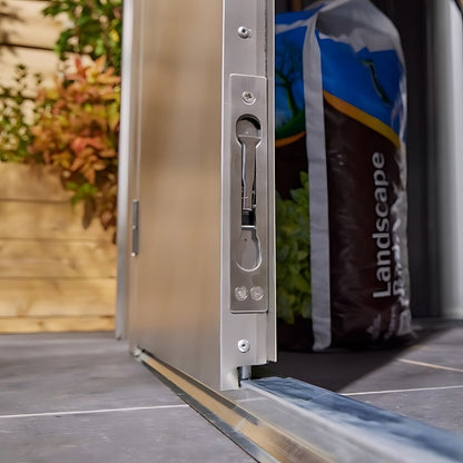 Rowlinson Brentvale 10x10ft Premium Apex Metal Shed