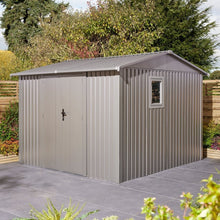Rowlinson Brentvale 10x10ft Premium Apex Metal Shed - JJ Building Materials