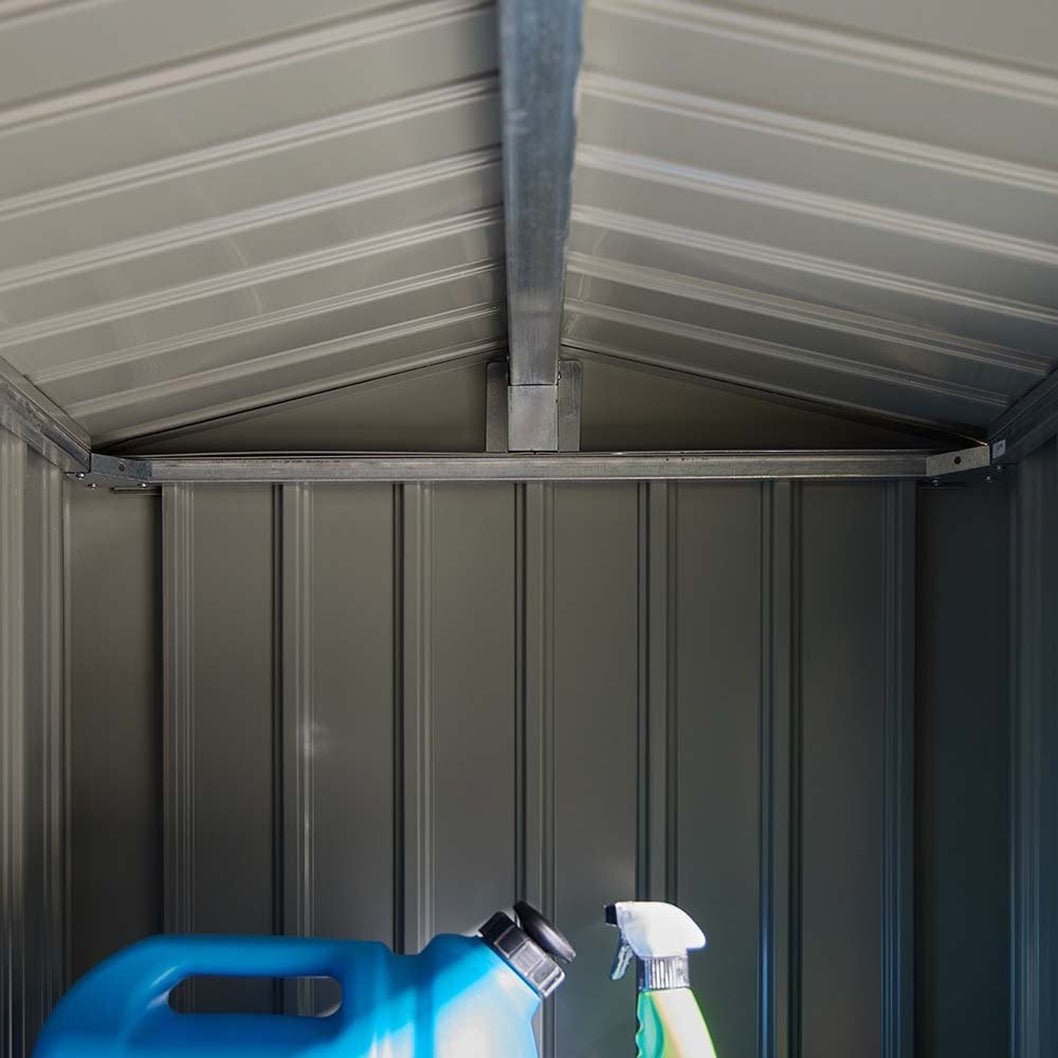 Rowlinson Brentvale 8x4ft Premium Apex Metal Shed - JJ Building Materials