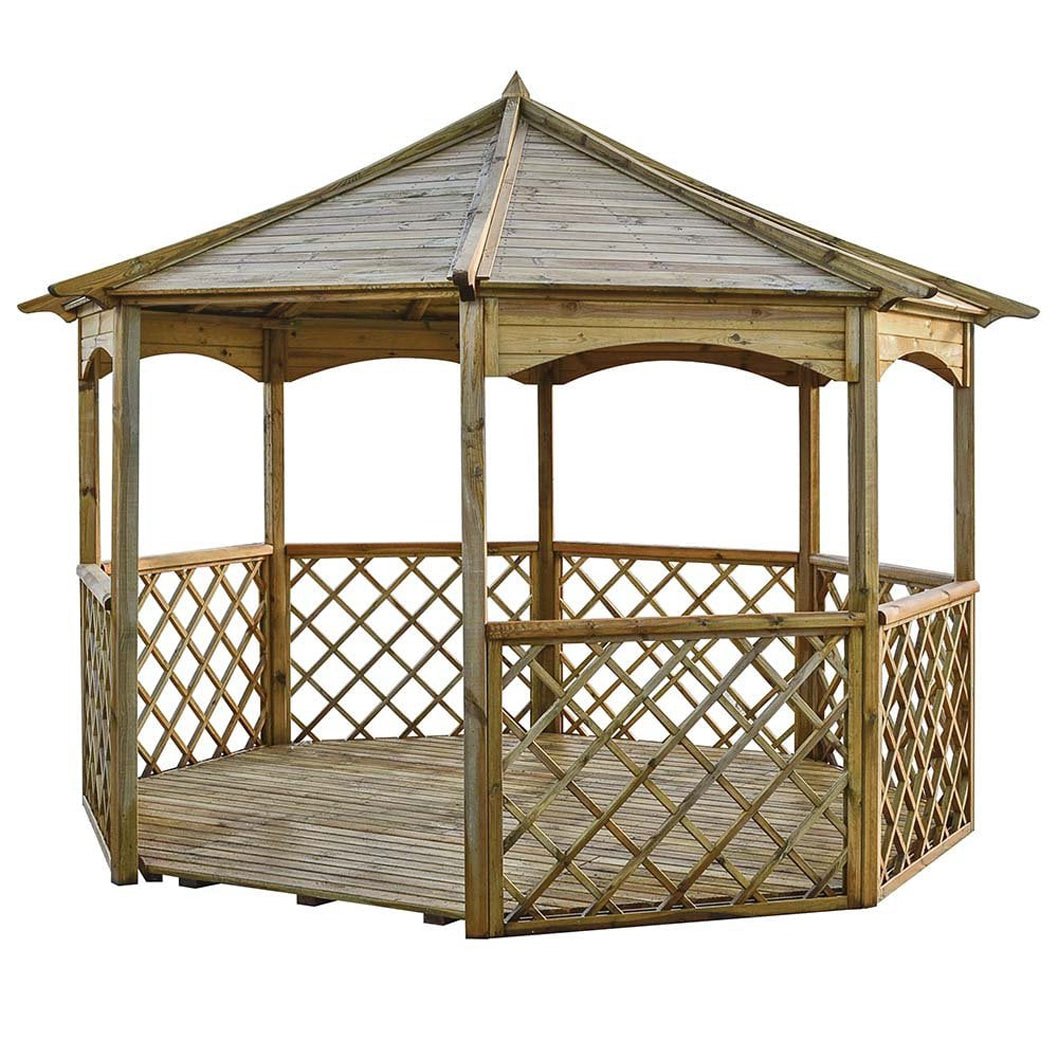 Rowlinson Buckingham Wooden Gazebo - JJ Building Materials