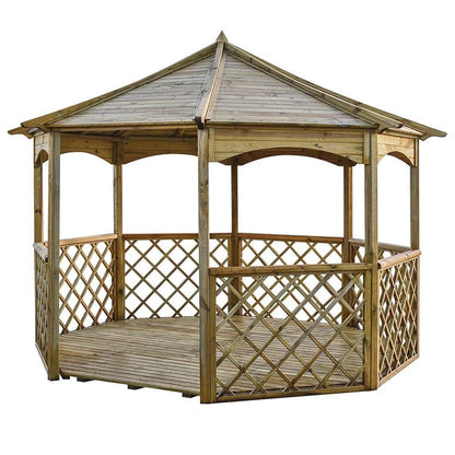 Rowlinson Buckingham Wooden Gazebo - JJ Building Materials
