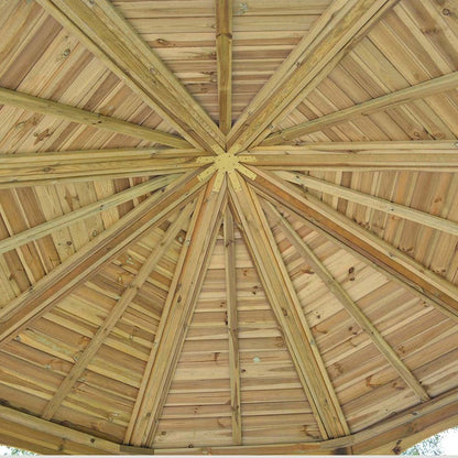 Rowlinson Buckingham Wooden Gazebo - JJ Building Materials