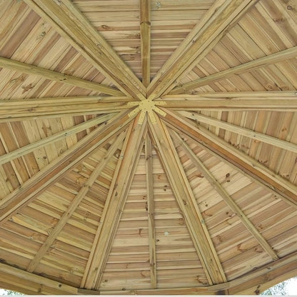 Rowlinson Buckingham Wooden Gazebo - JJ Building Materials