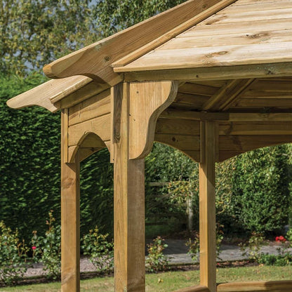 Rowlinson Buckingham Wooden Gazebo - JJ Building Materials