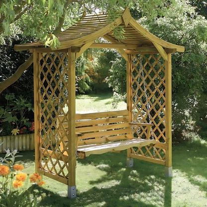 Rowlinson Dartmouth Swing Seat Arbour