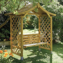 Rowlinson Dartmouth Swing Seat Arbour - JJ Building Materials