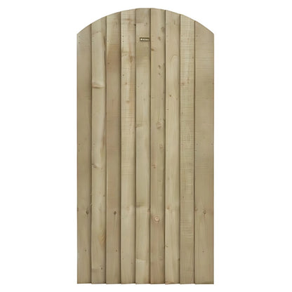Rowlinson Featheredge Arch Top Wooden Gate