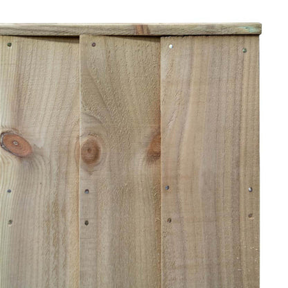 Rowlinson Featheredge Square Top Wooden Gate - JJ Building Materials
