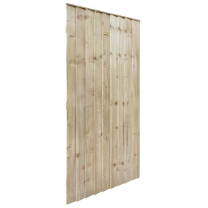 Rowlinson Featheredge Square Top Wooden Gate - JJ Building Materials