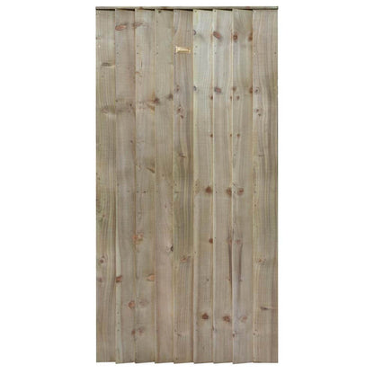 Rowlinson Featheredge Square Top Wooden Gate - JJ Building Materials